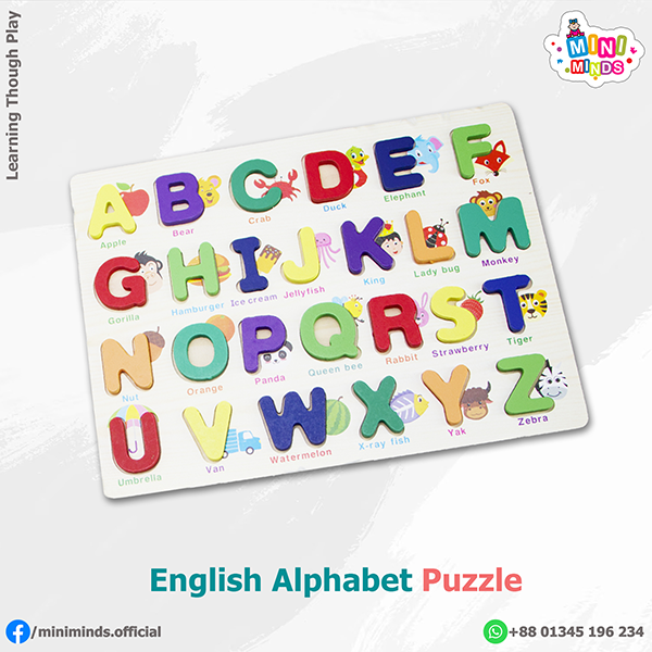 English Alphabet Puzzle New English Alphabet Puzzle - Image 1