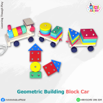 Geometric Building Block Car