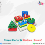 Shape Sorter & Stacking (Square)