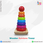 Wooden Rainbow Tower