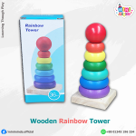 Wooden Rainbow Tower(Small)