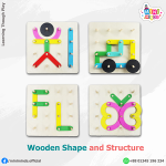 Wooden Shape and Structure